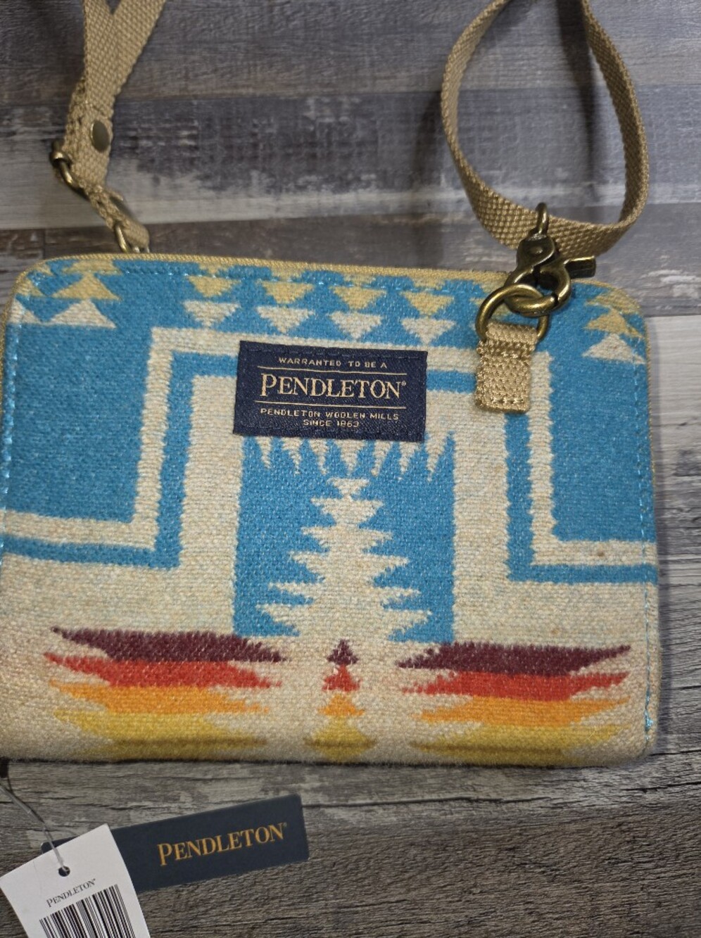 Pendleton NEW Harding Cross Body Bag Purse Aztec Print - Picture 3 of 9